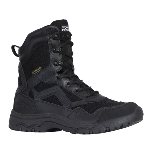 Taktikal Askeri Bot - Pentagon - Scorpion - Deri Uzun Boğaz - Black - K15044