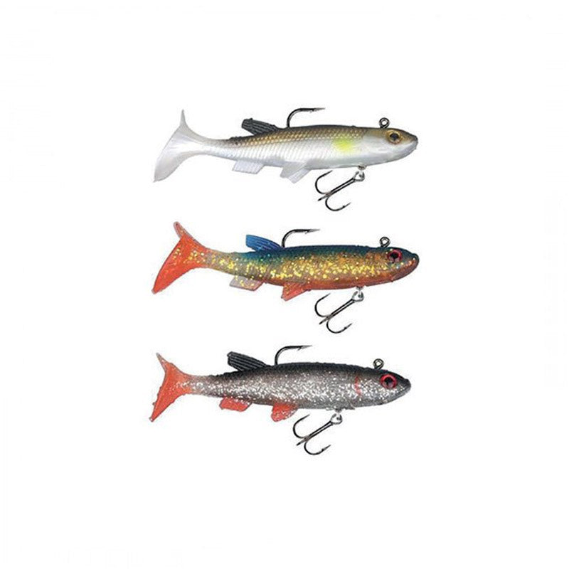 Silikon Sahte Balık Yem Seti - Spro - 8cm - İğneli - SN-Shad (4662.16G.AS5)