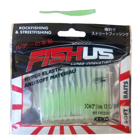 Silikon Kurt Yem - LRF Yem - 5cm (FIKE-5001) - 12'li Paket