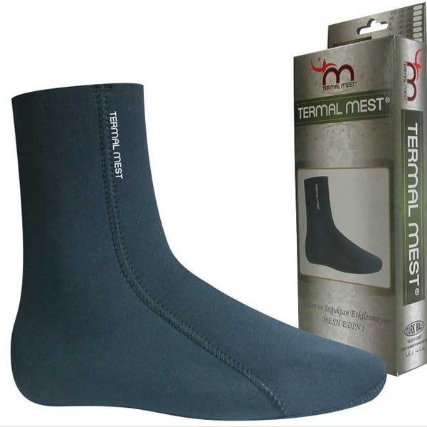 Neopren Termal Mest Çorap Siyah S 38-39