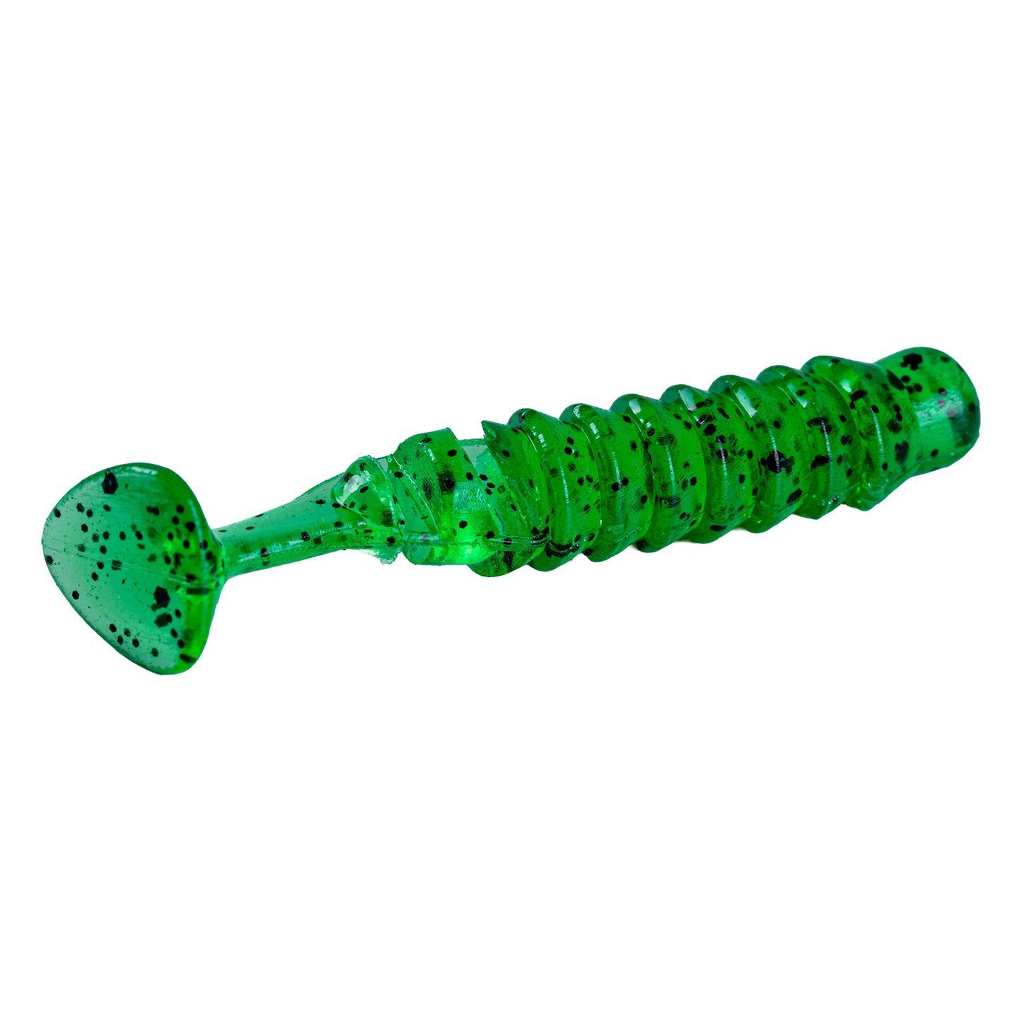 Silikon Kurt Yem - 1,5g 45mm - Fishack - 10 Adet - Yeşil - Karides Kokulu