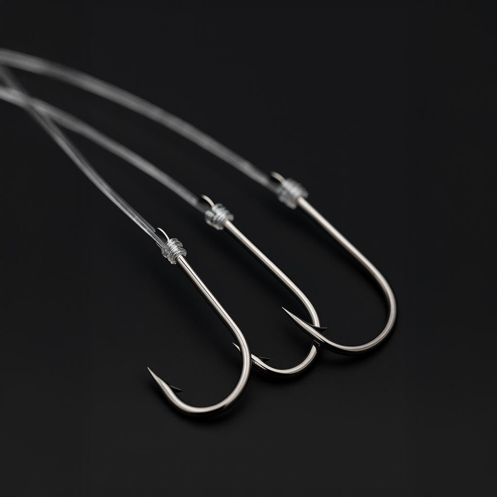 3 İğneli Kurşunlu Beden Takımı - Dip Beden Oltası - Fırdöndülü - 15 gr