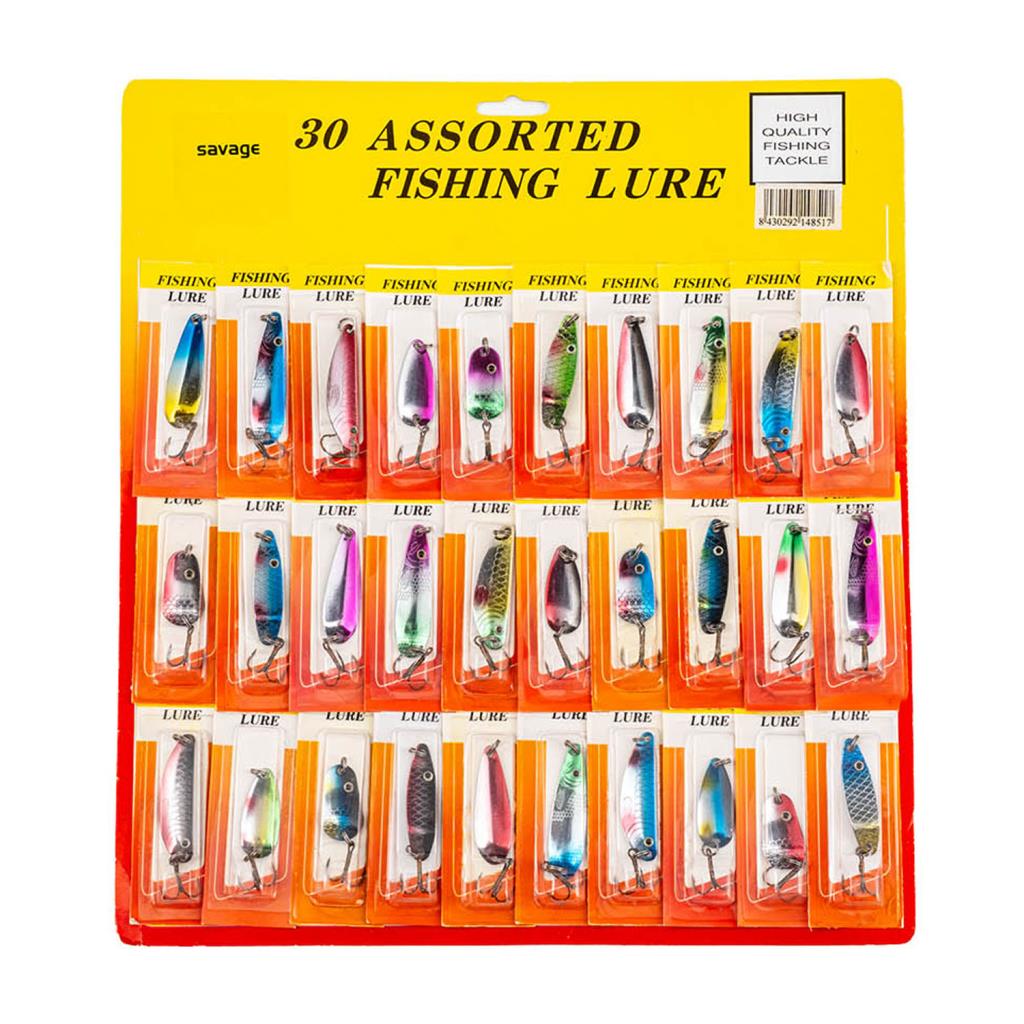 30'lu Olta Kaşığı Seti - Alabalık/Turna/Levrek - (SNK01-517)