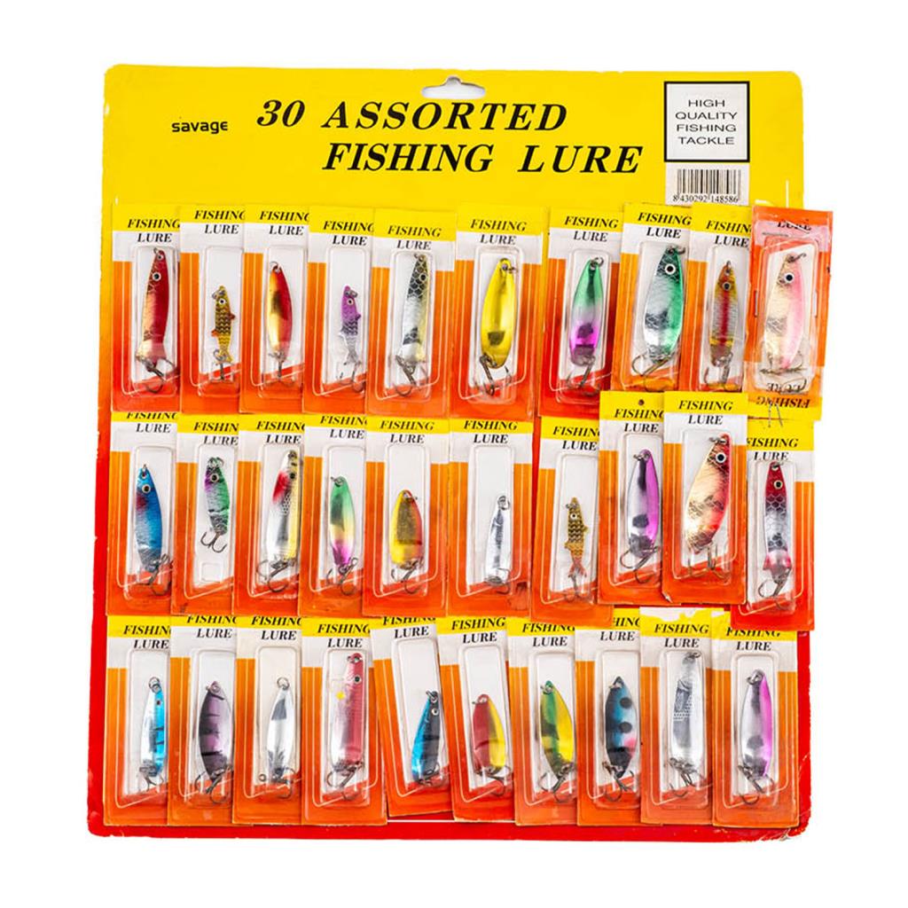 30'lu Olta Kaşığı Seti - Alabalık/Turna/Levrek - (SNK07-586)