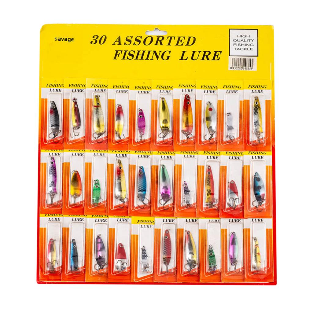 30'lu Olta Kaşığı Seti - Alabalık/Turna/Levrek - (SNK08-555)