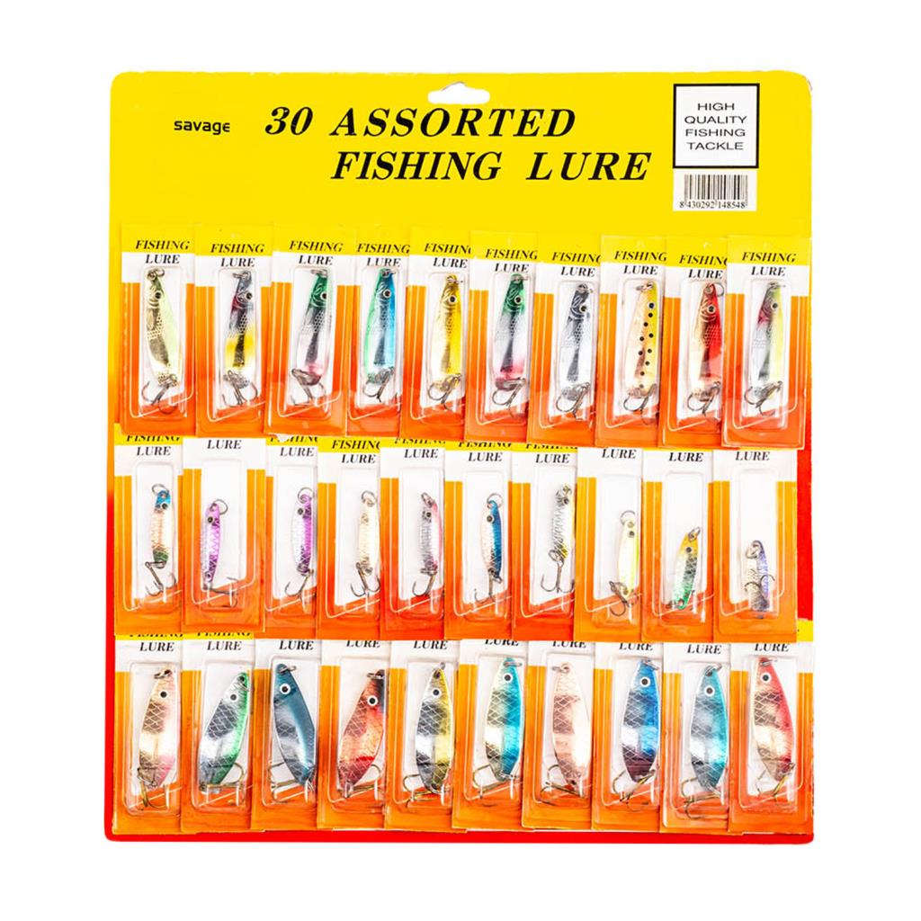 30'lu Olta Kaşığı Seti - Alabalık/Turna/Levrek - (SNK10-548)