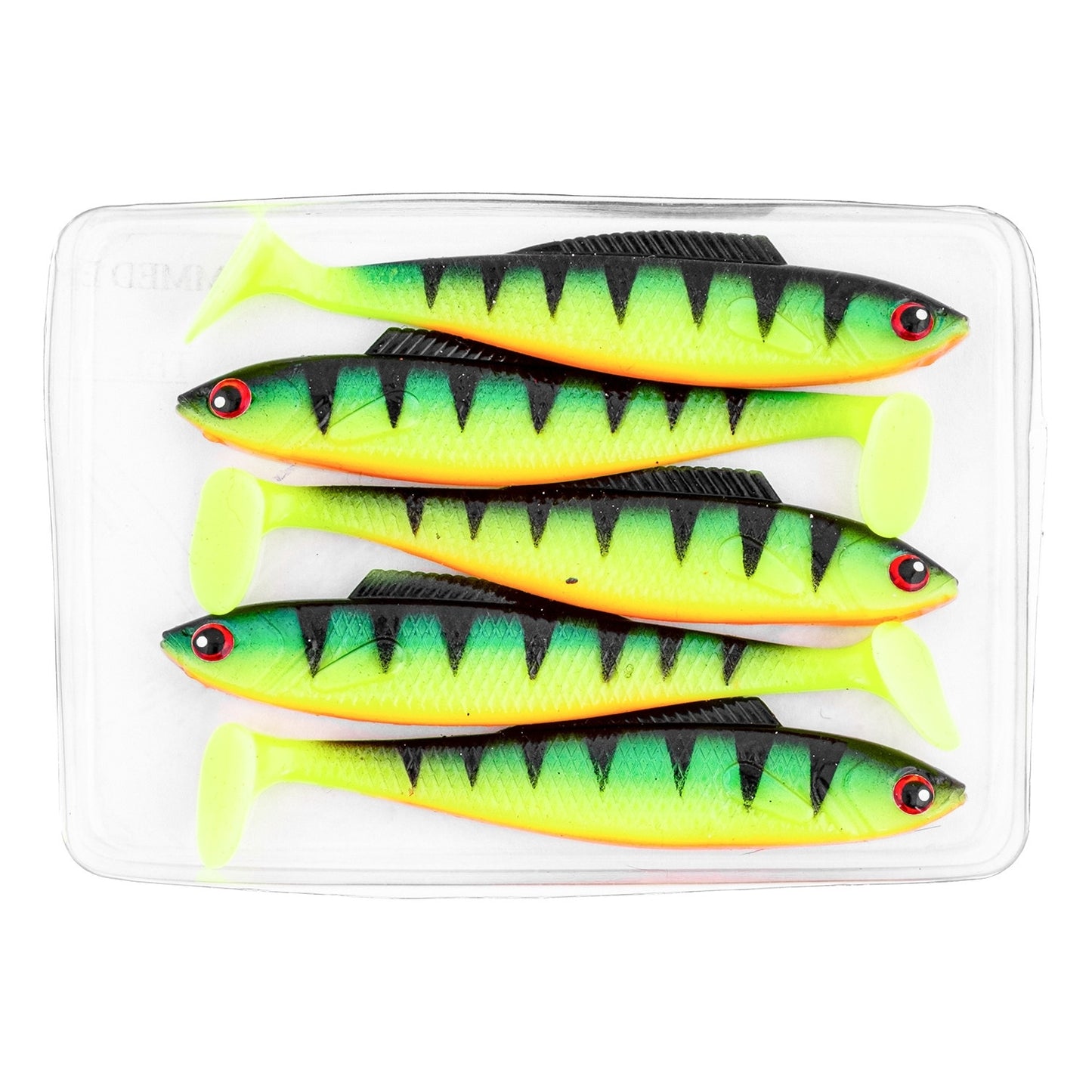 Silikon Balık - 4,5g 85mm - Fishack PredatorX - UV Boyalı - Volt