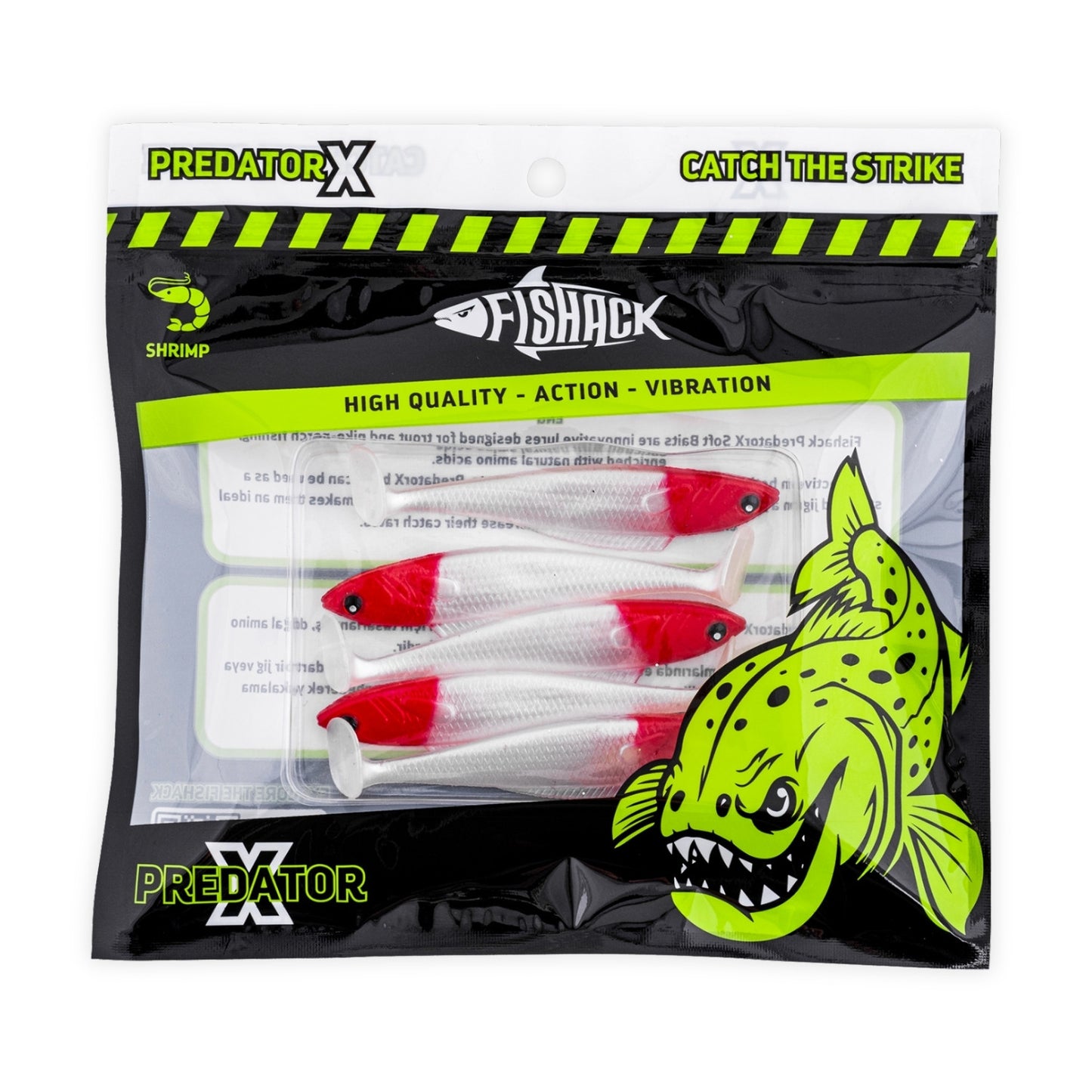 Silikon Balık - 4,5g 85mm - Fishack PredatorX - Blaze