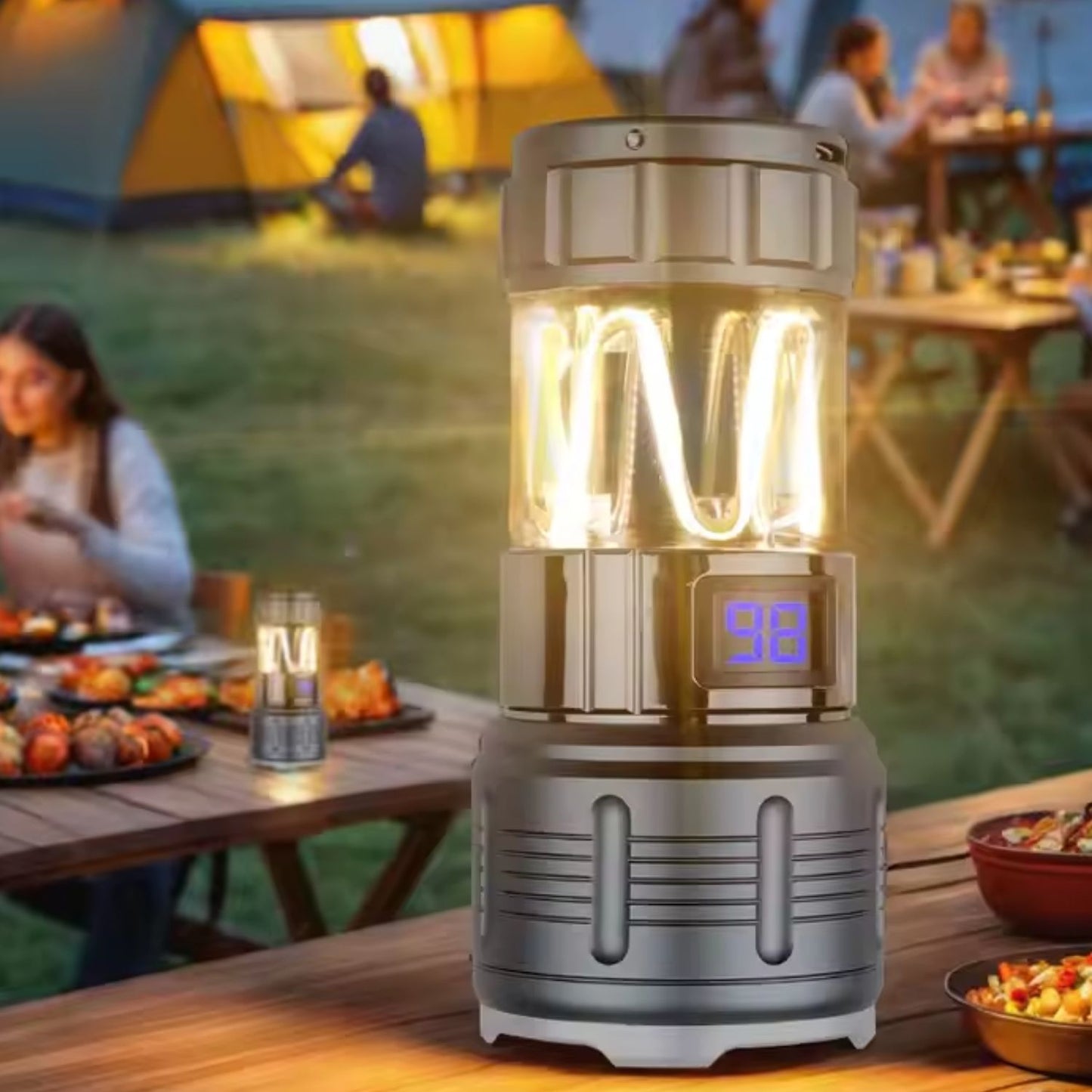 Şarj Edilebilir El Feneri - Wison - 1000 Lümen - 10 Watt