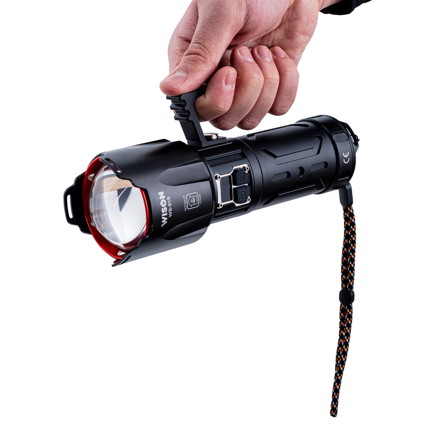 Şarj Edilebilir El Feneri - Wison - 5000 Lümen - 55 Watt