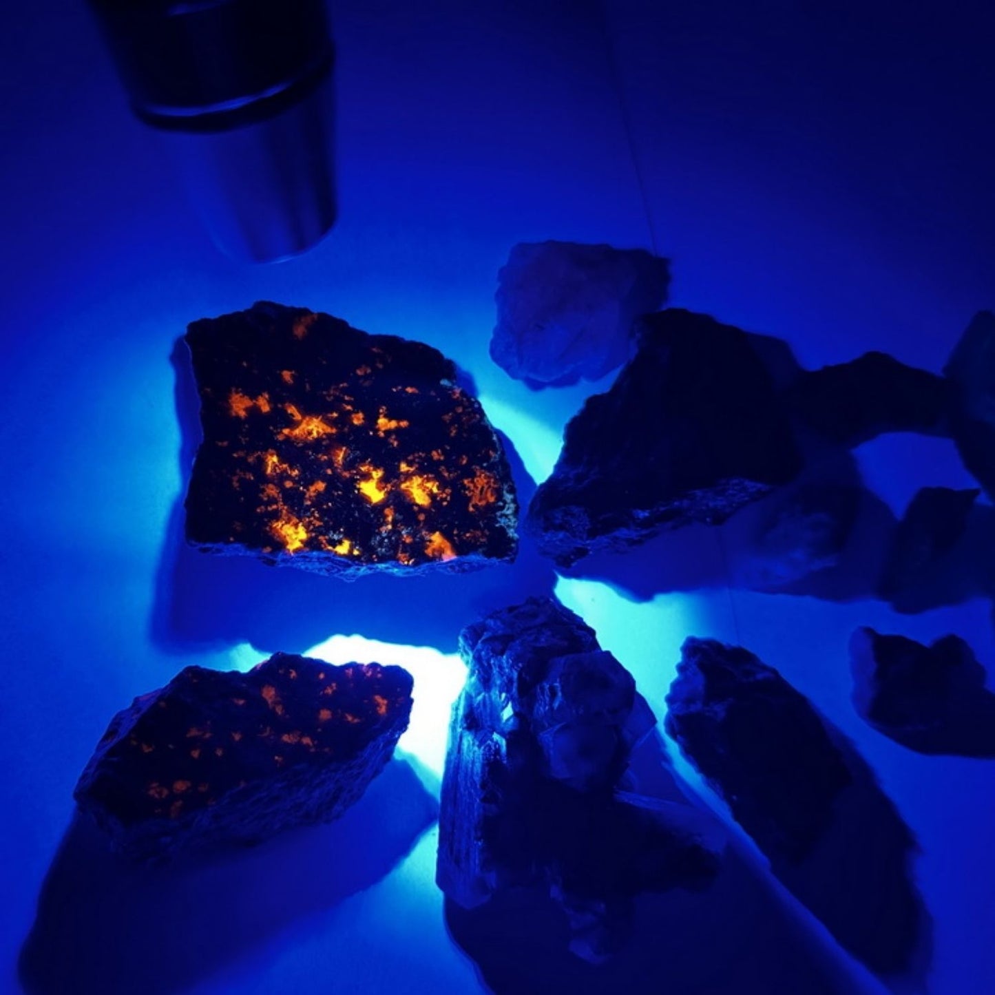 Uv Ledli El Feneri - Powerdex - Su Geçirmez - 20 W - Siyah - PD-9007