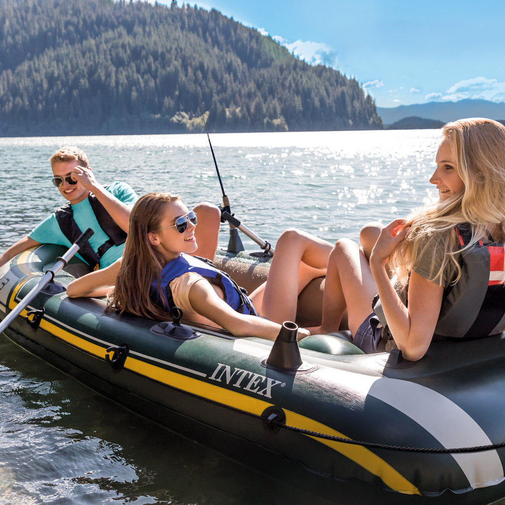 Şişme Bot Seti - Intex - Seahawk 3 - 295cm - 3 Kişilik (68380)