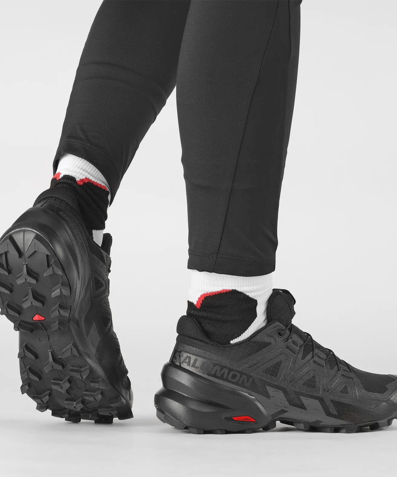 Salomon Speedcross 6 Kadın Koşu Ayakkabısı - Black/Black/Phantom