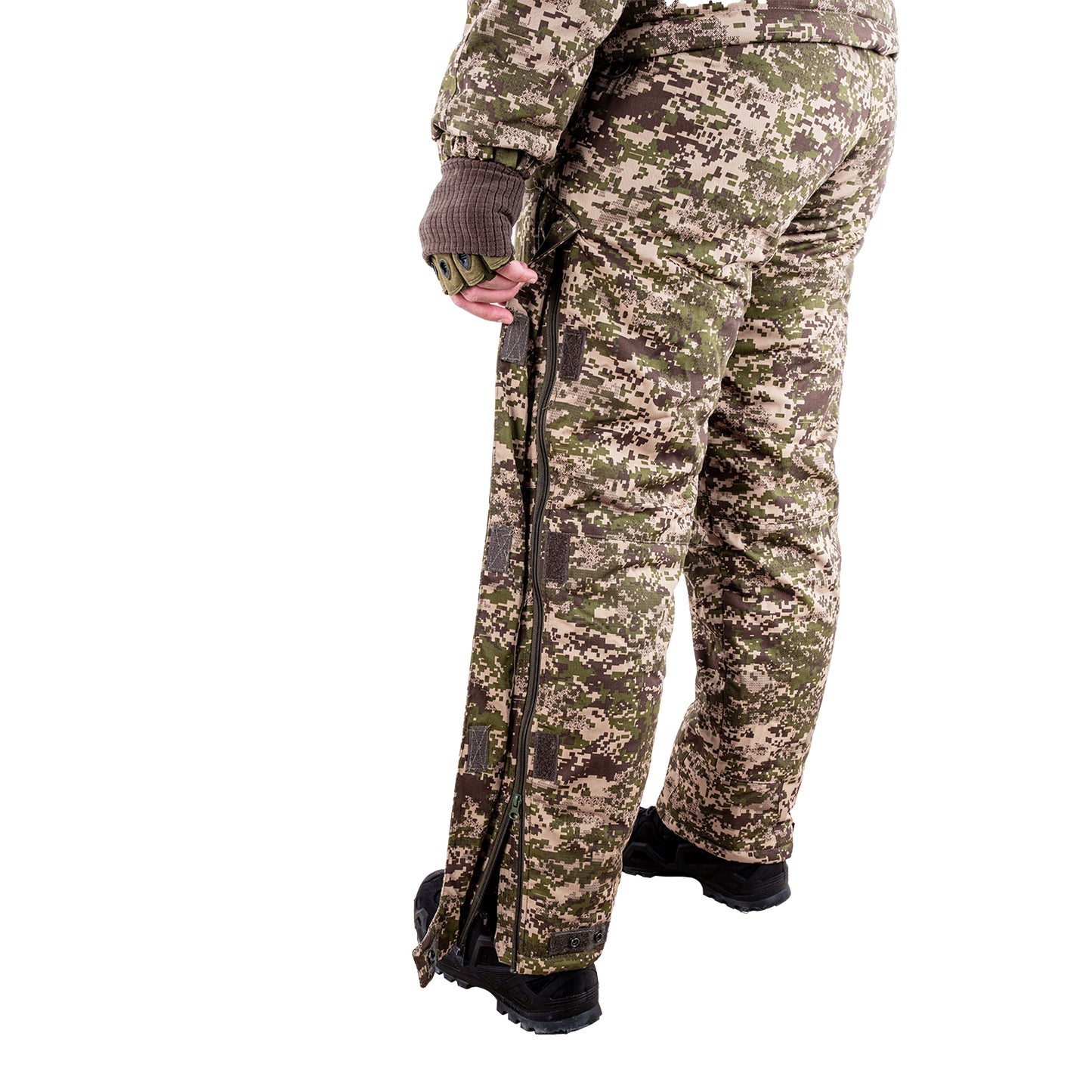 Soğuk İklim Takımı - Su İtici Nefes Alır Kumaş - -35° - Kamuflaj - Savage.