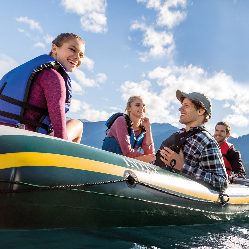 Şişme Bot Seti - Intex - Seahawk 4 - 351cm - 4 Kişilik (68351)