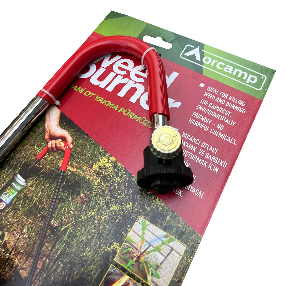 Bahçe Çim Yakma Pürmüzü - Orcamp - 227 gr Kartuş (CX-194)