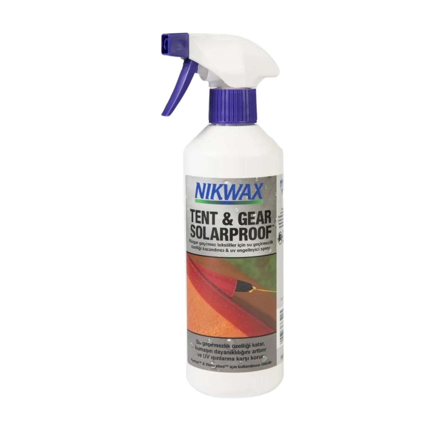 Çadır Ve Ekipman Koruma Spreyi - Nikwax - Tent And Gear Solar Proof 500 ML