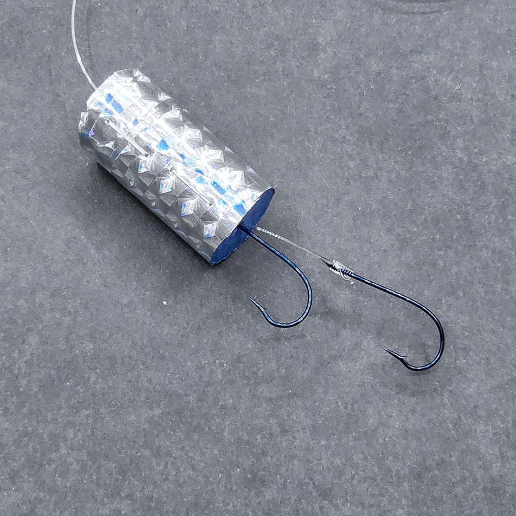 Çinekop Hazır Takım - Fishack - İki İğneli - Fırdöndülü - Parlak Mantarlı