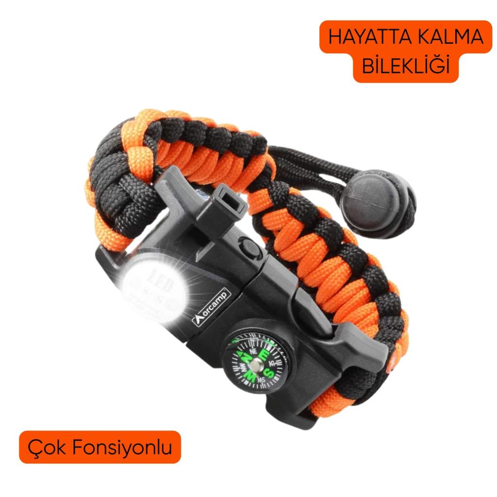 Doğaseverlere Özel 4’lü Kampçı Hayatta Kalma Seti