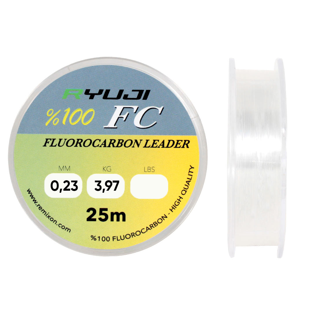 Fluorocarbon Lider Misina - Ryuji Leader - 25 mt - 0,23mm