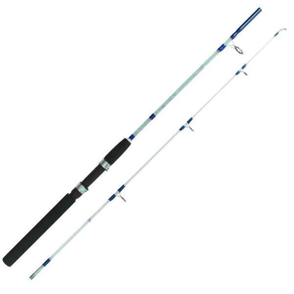 İki Parça Dolgu Olta Kamışı - Pacific - Mavi - 240cm 20/40 gr