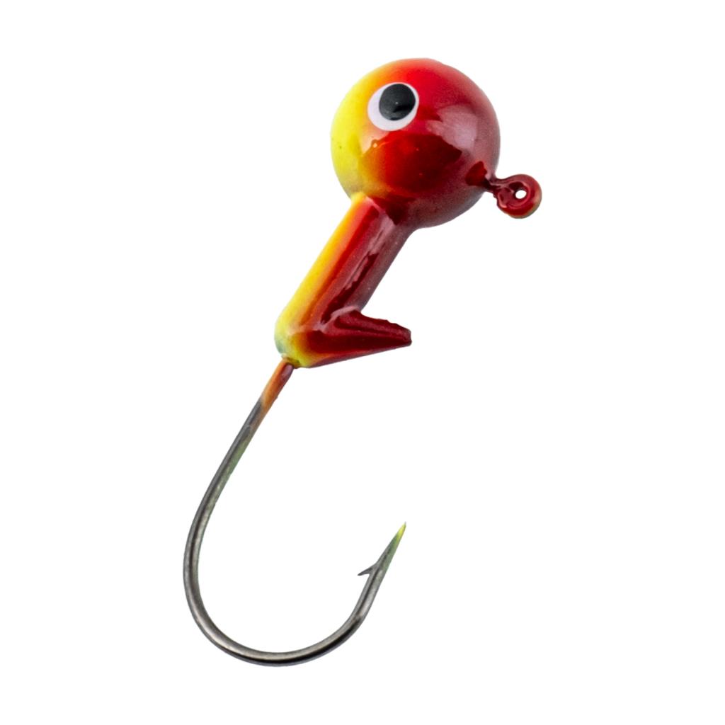 Jighead - Zoka - Kurşunlu Olta İğnesi - (XH-A 02) - Sarı Kır. - 21 Gr - 10 Adet