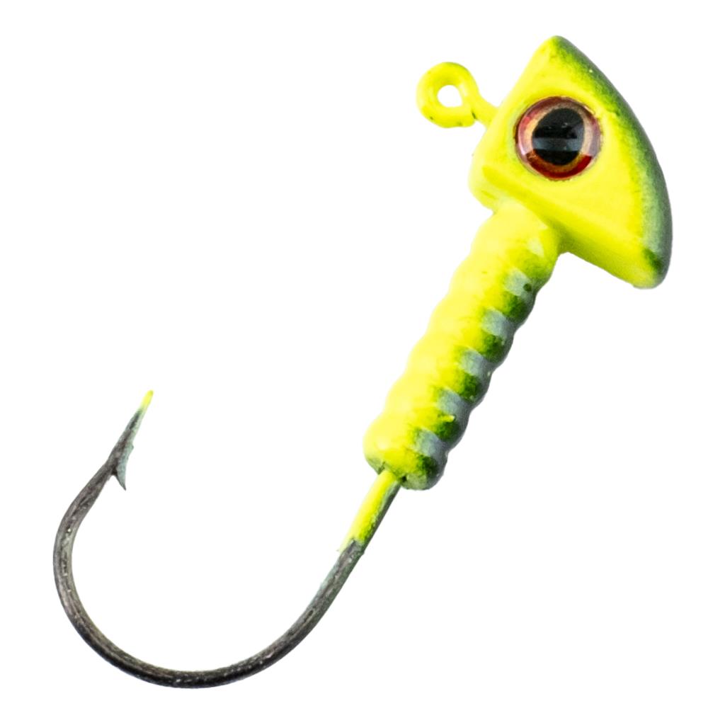 Jighead - Zoka - Kurşunlu Olta İğnesi - (XH-A 06) - Yeşil Siyah - 8 Gr - 5 Adet