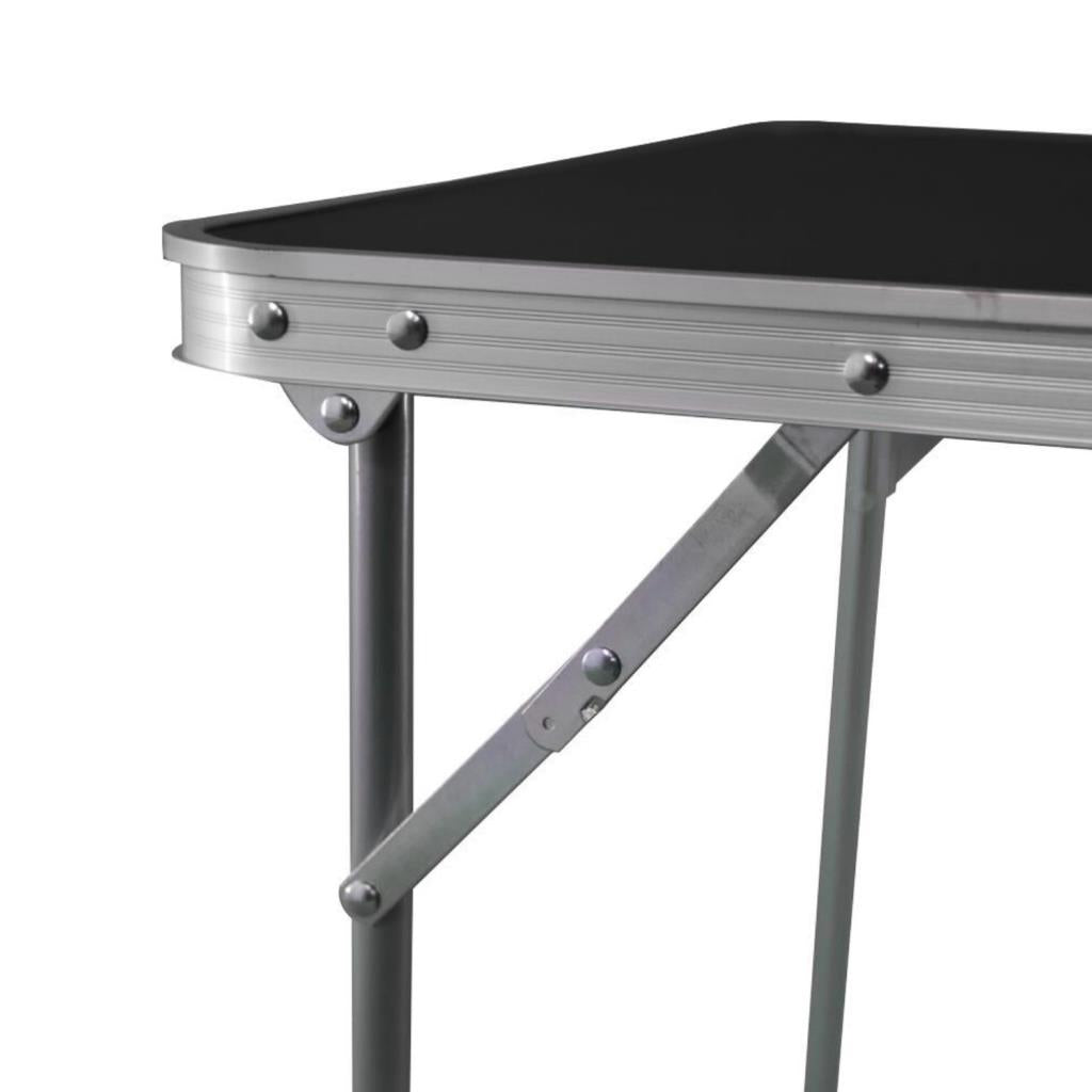 Katlanabilir Alüminyum Kamp Masası - Madfox Zenith - Siyah - 547278
