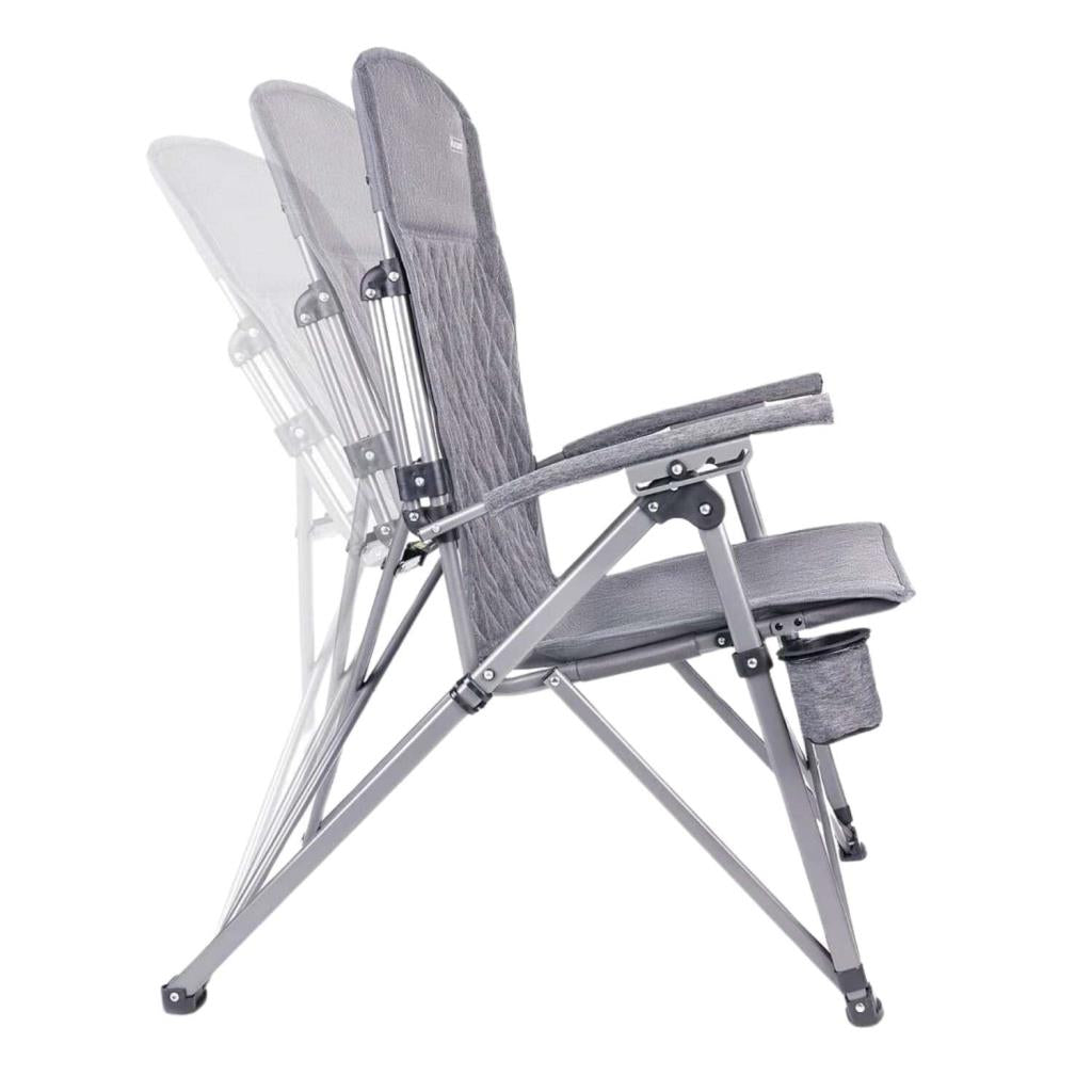 Katlanabilir Kamp Sandalyesi - Trono 3 - Orcamp - Kademeli - Gri