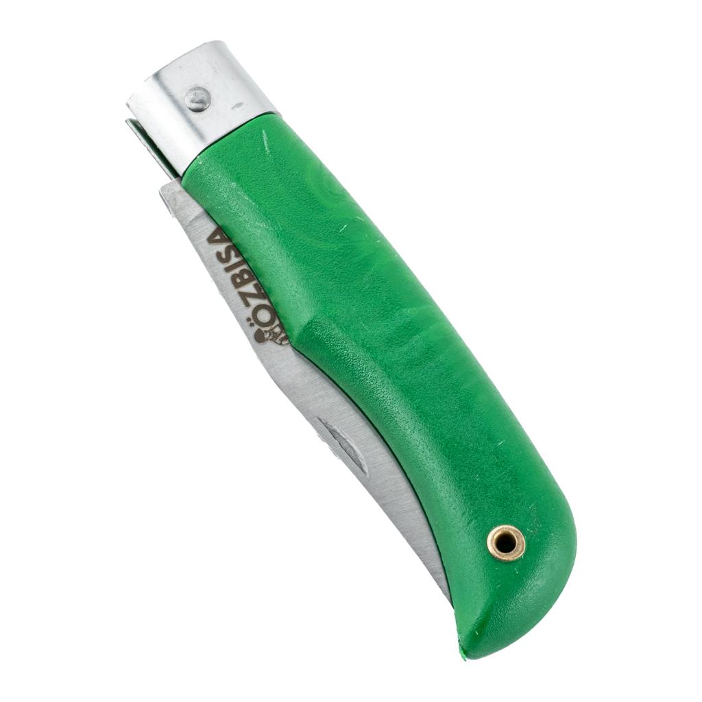 Katlanır Cep Çakısı - Özbısa - El Yapımı - No:1 - Yeşil