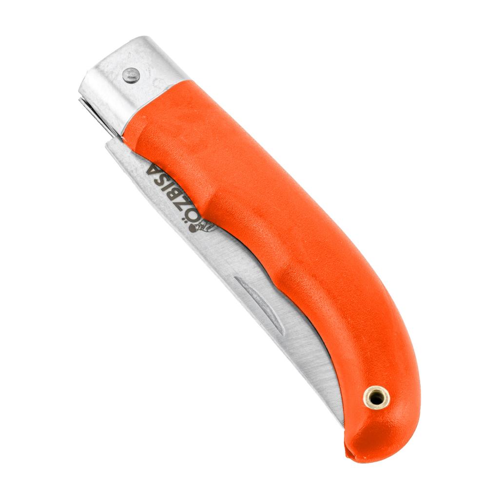 Katlanır Cep Çakısı - Özbısa - El Yapımı - No:2 - Turuncu