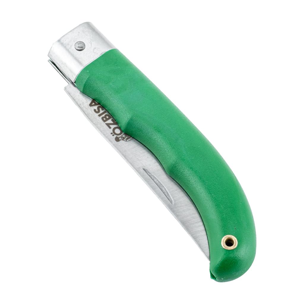 Katlanır Cep Çakısı - Özbısa - El Yapımı - No:2 - Yeşil