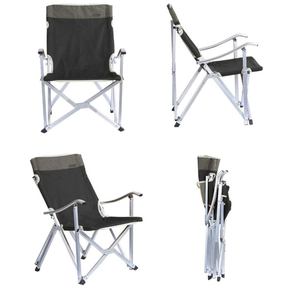 Katlanır Kamp Piknik Sandalyesi - Madfox Dachuan - Siyah - 547213 - Taşıma Çantalı