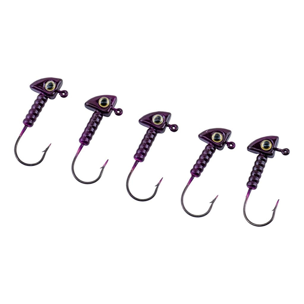 Kurşunlu Jighead Zoka - 7g - Fishack - Mor (XHA06) - 5 Adet