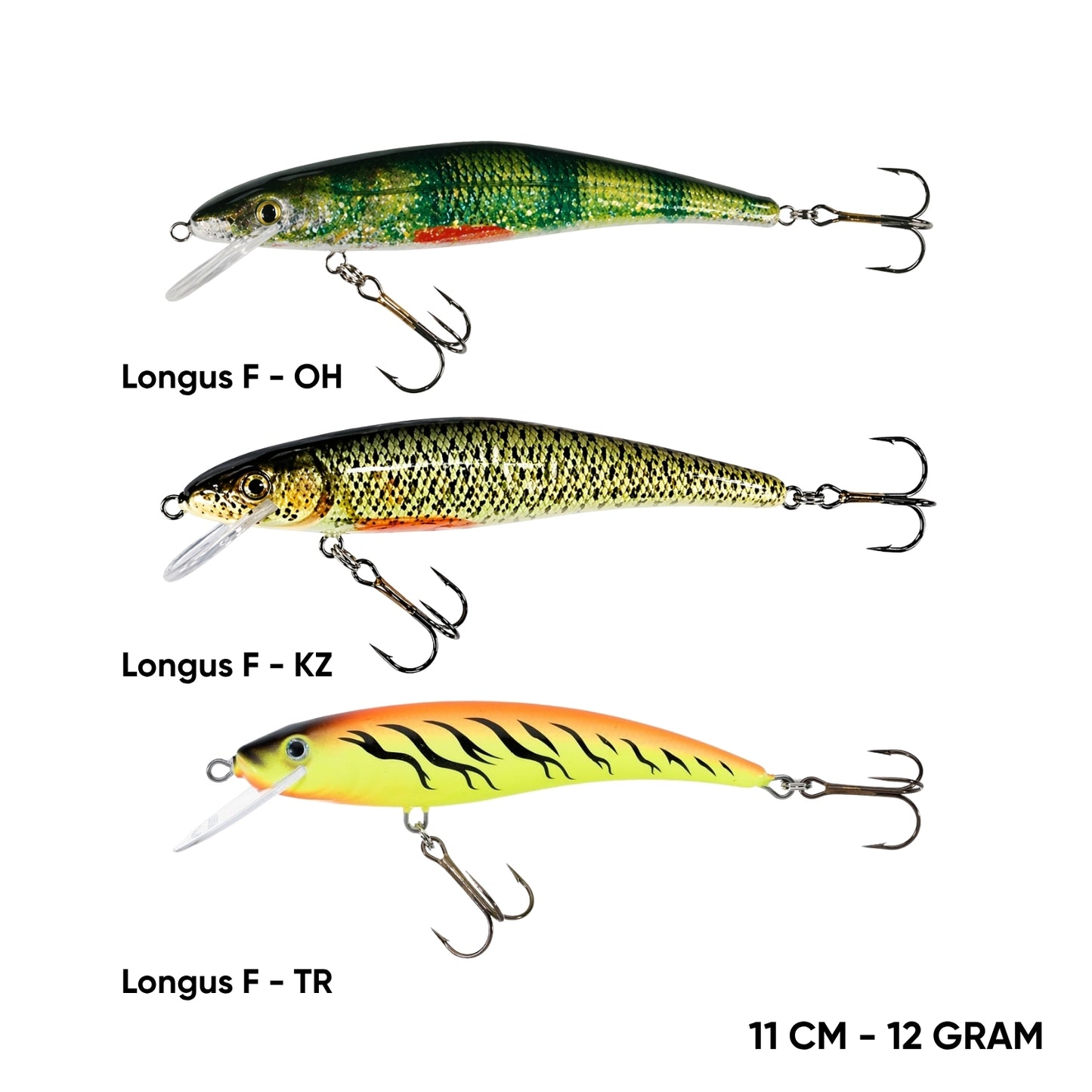 Maket Balık - Rapala - Jaxon Longus F - TR - 11 cm 12 gr