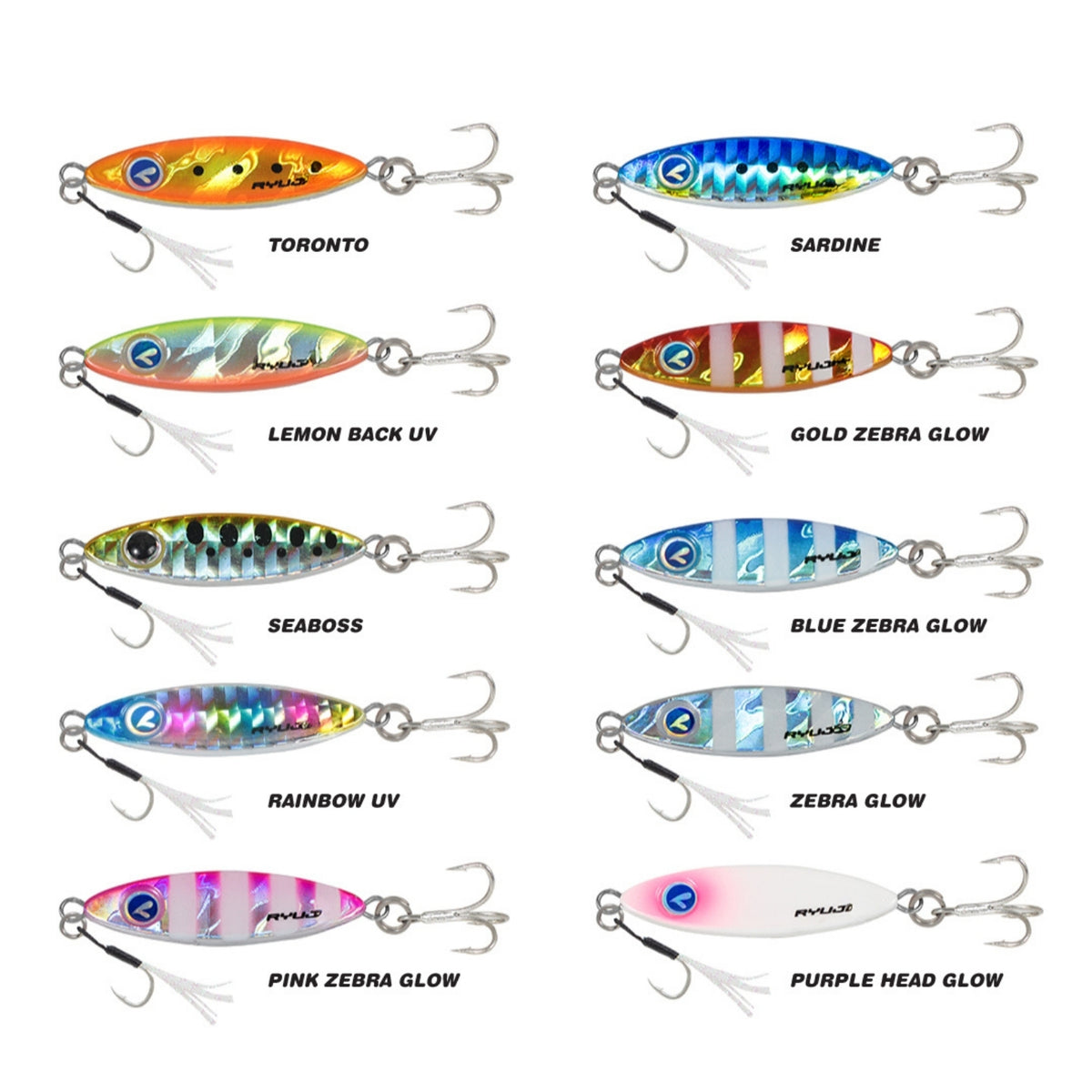 Metal Jig Yem - Ryuji Zuby - 43mm 15gr - Silver