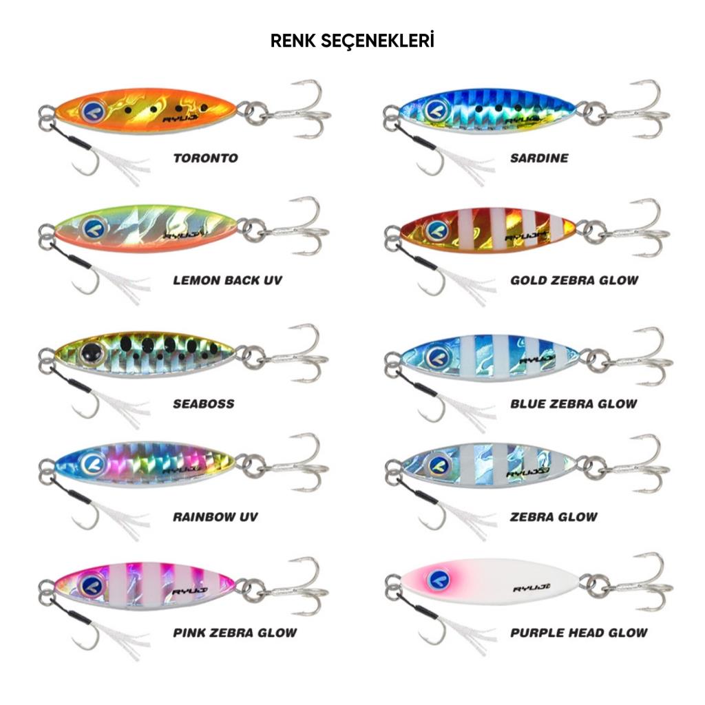 Metal Jig Yem - Ryuji Zuby - 43mm 15gr - Toronto