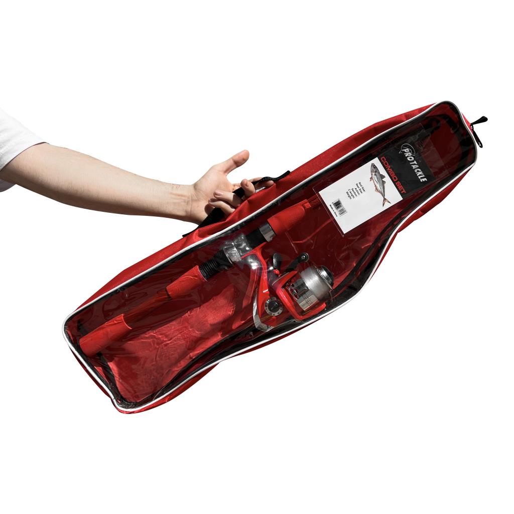 Protackle Combo Kamış Makine Set 3.00 mt Kırmızı