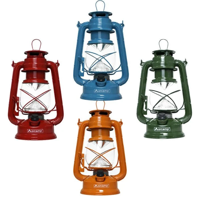 Retro Gemici ve Kamp Lambası - Orcamp - Mavi (OUT-4210)