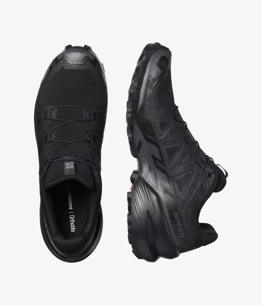 Salomon Speedcross 6 Erkek Koşu Ayakkabısı - Black/Black/Phantom