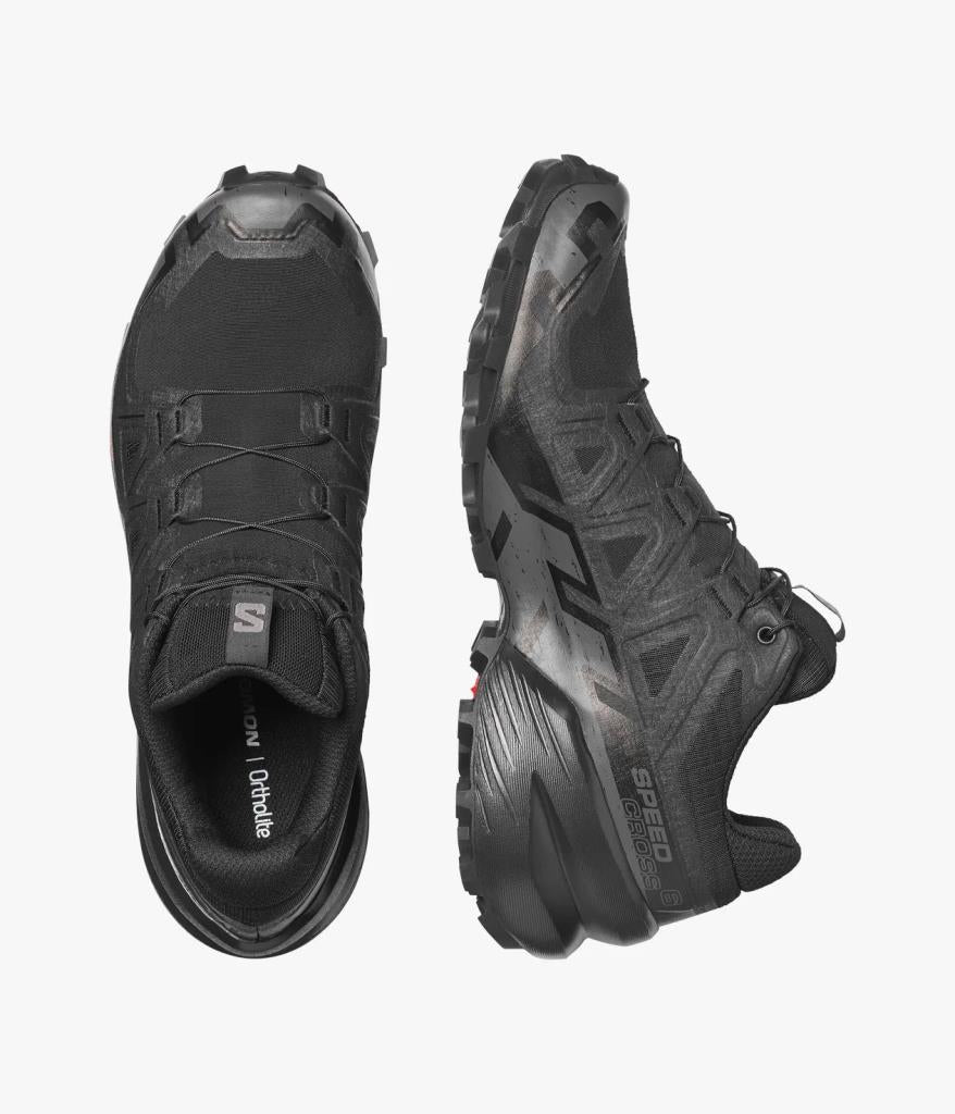 Salomon Speedcross 6 Kadın Koşu Ayakkabısı - Black/Black/Phantom