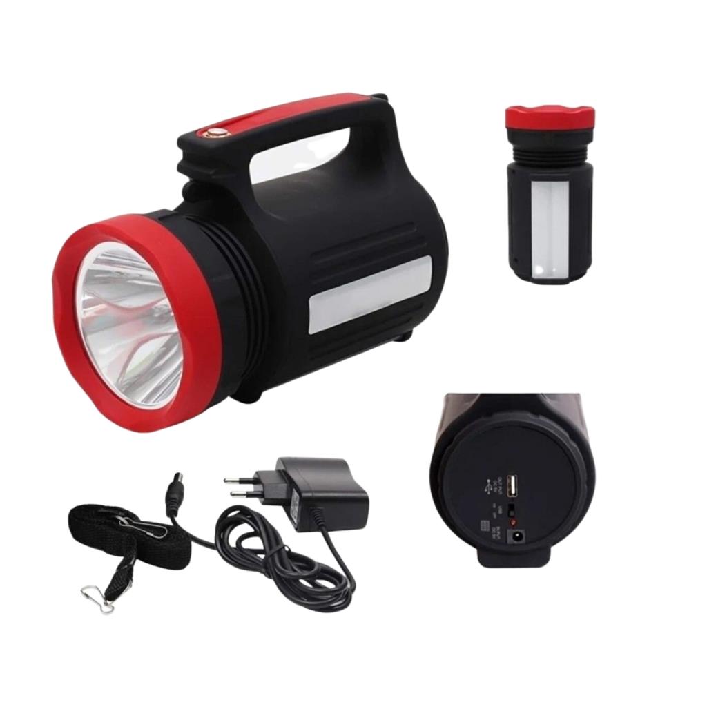 Şarj Edilebilir El Feneri - Wison - 5 Watt (Projektör) WS-3580