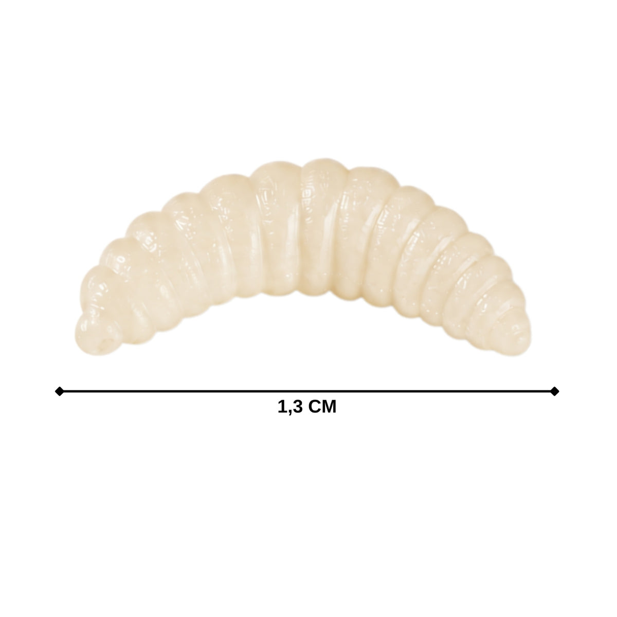 Silikon Yem - Kokulu - LRF ve Aji Yemi - Maggot - Beyaz - Power Bait (9954)