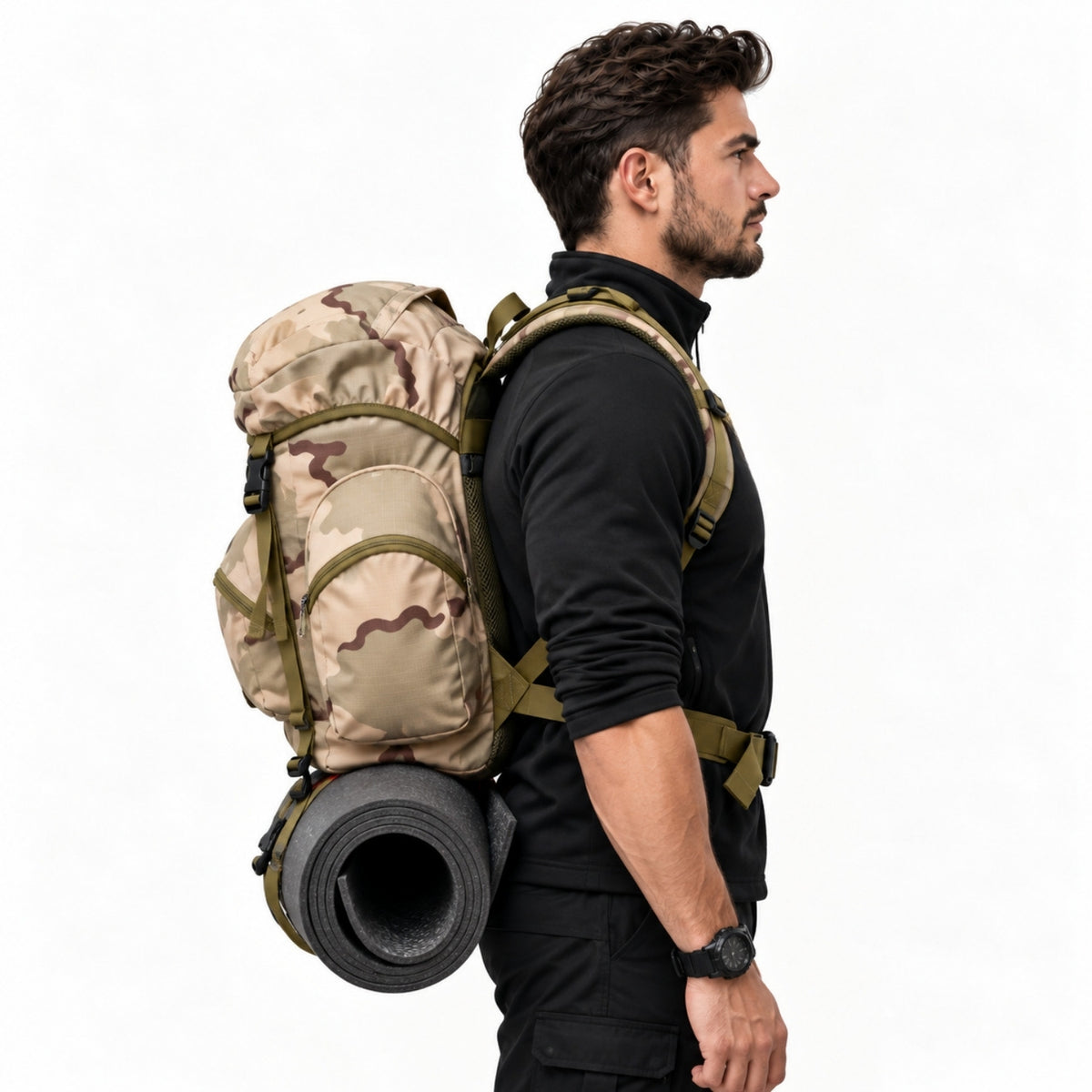 Su Geçirmez Outdoor Sırt Çantası - Kamp Çantası - Savage Ventura 35LT - Ç.Kmflj