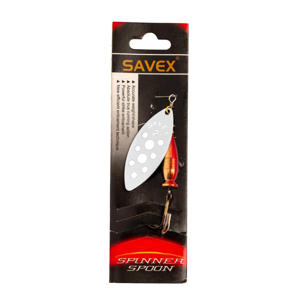 Turna Levrek Alabalık Döner Olta Kaşık - Alp Long - Gümüş/Beyaz - No:2/16GR