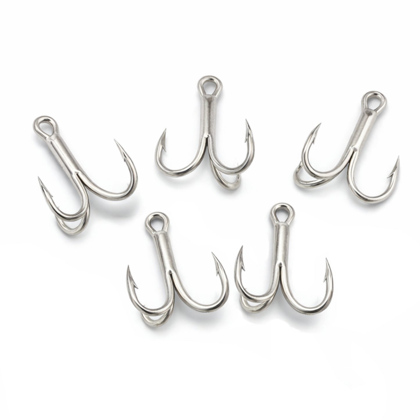 Üçlü İğne - Nikel Üçlü Kanca - Fishack 3210 - 5 Adet - No: 1/0