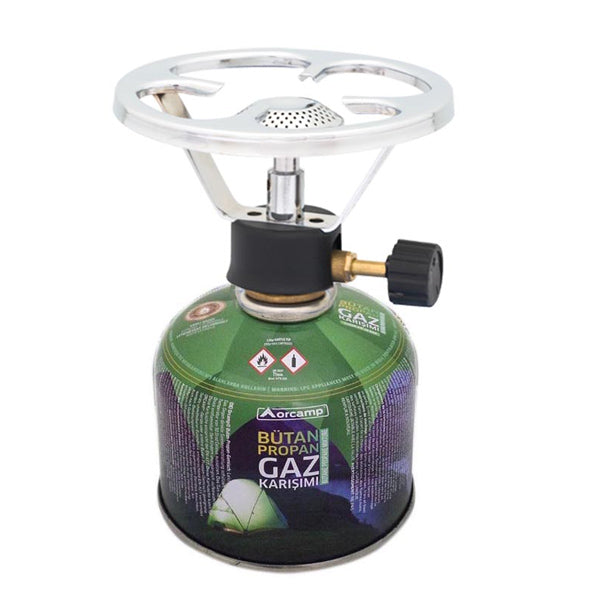 Vidalı Kamp Ocağı + 230 gr Kartuş (K-192-230)