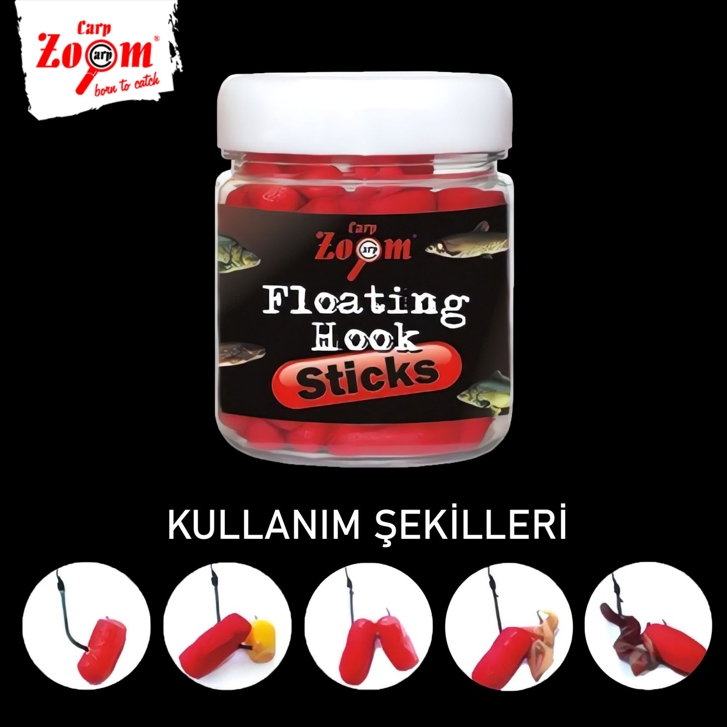 Yüzen Sazan Yemi - İğne Yemi - Floating - Balık Öğünü - CZ3387