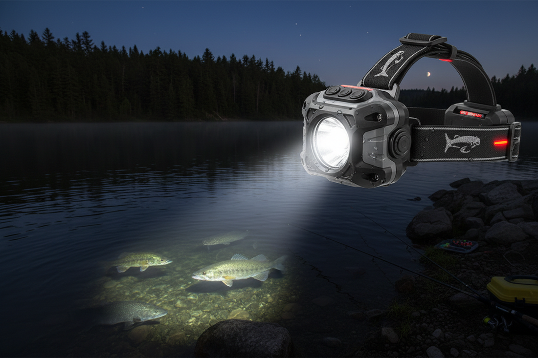 Balık Avında Gece Ekipmanları Rehberi: Kafa Lambası - Işıklı Şamandıra - UV Yem Kullanımı