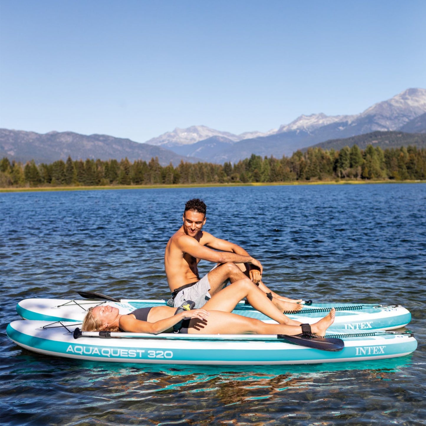 Şişme Stand Up Paddle - Şişme SUP - Intex Quest - Pompa Kürek Seti (68242)